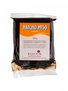 Miso Hatcho Nepasteriziran u prozirnoj, plastičnoj amabalaži od 400 grama.