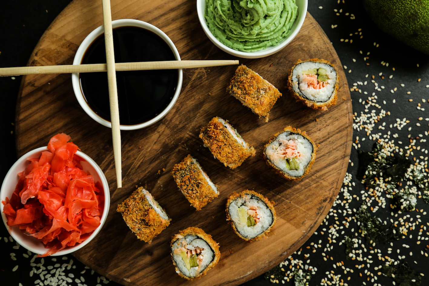 wasabi sushi rolice