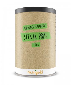Stevia prah - zeleni 200g Nutrigold