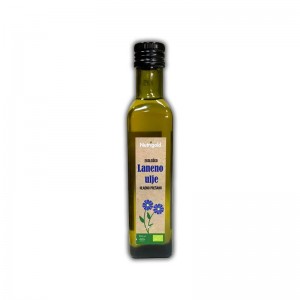 Laneno ulje 250ml - organsko hladno prešano Nutrigold