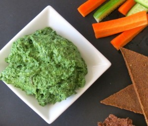 CVJETAČA, ŠPINAT I TAHINI KAO UMAK ILI DIP