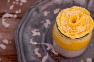 Mango chia puding