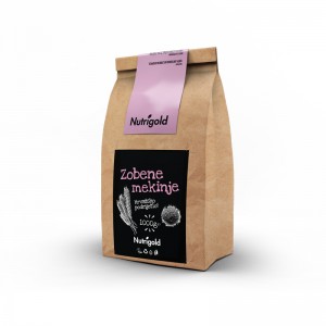 Zobene mekinje 1000g Nutrigold
