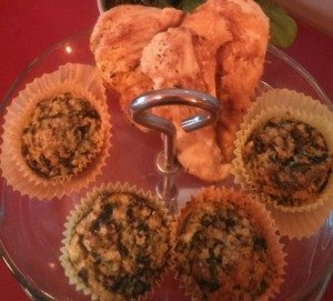 Valentinday Breakfast Muffin - ukusni zalogaji od posnog sira i špinata