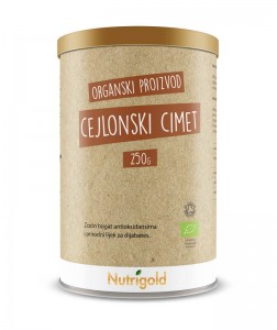 Cimet cejlonski - organski 250 g Nutrigold