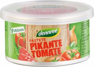 Pašteta od začinjene rajčice - Organski 125g Dennree