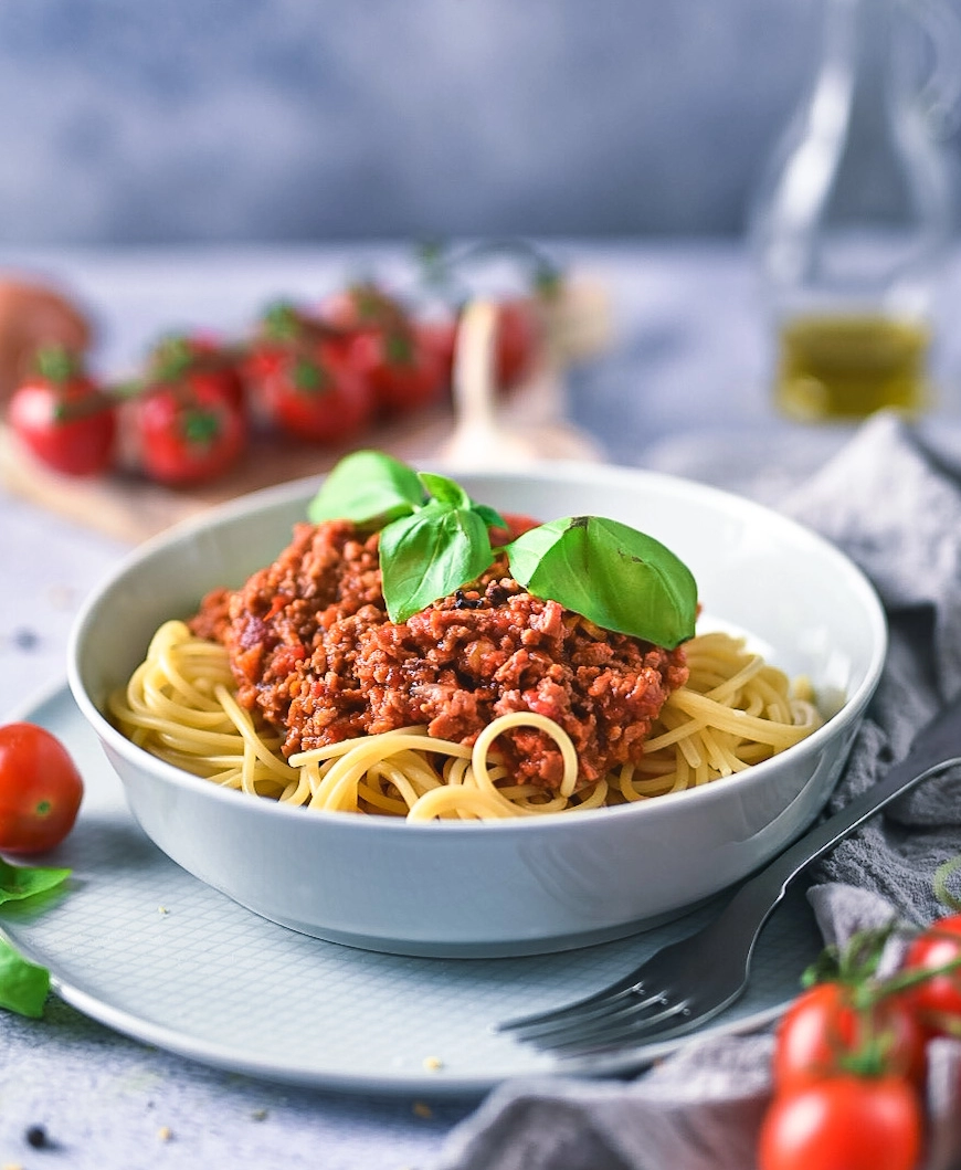 Vege bolonjez sa sojinim ljuskicama recept za svaki dan