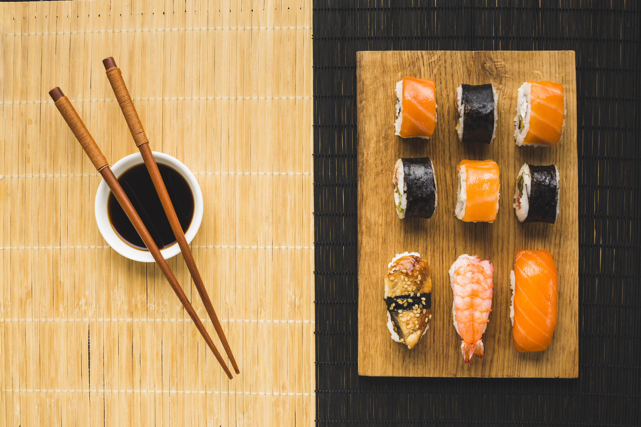 Soja sos sushi