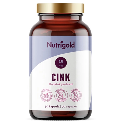 nutrigold cink dodatak prehrani 90 kapsula