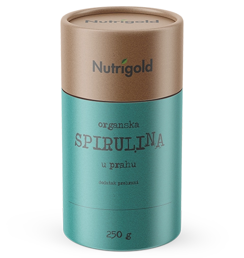 nutrigold organska spirulina u prahu