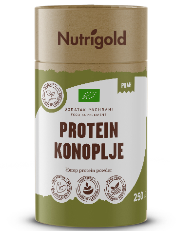 Proteinski prah konoplje