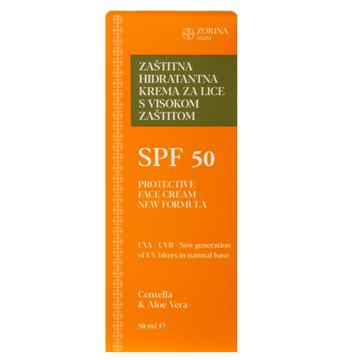 Hidratantna zaštitna krema za lice SPF 50 - 50ml Zorina mast