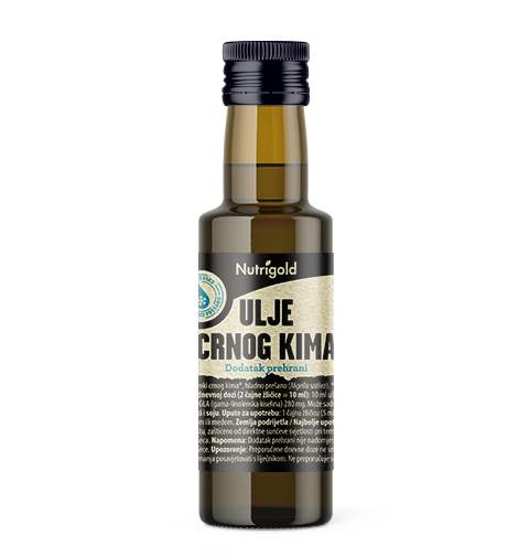 Bočica organskog ulja crnog kima 100ml