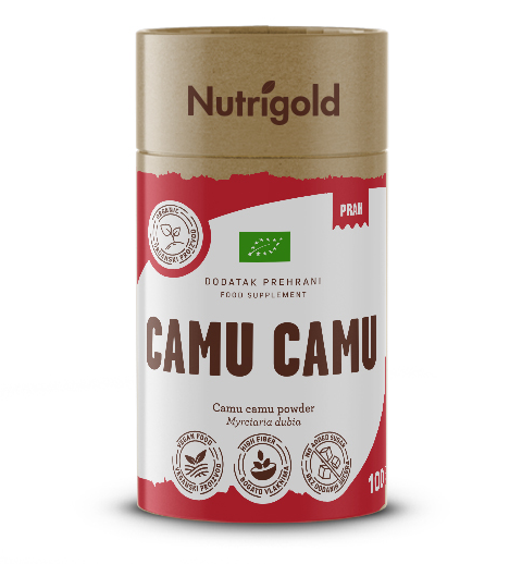 Nutrigold camu camu u kartonskoj ambalaži
