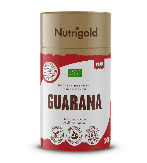 Nutrigold guarana u kartonskoj ambalaži
