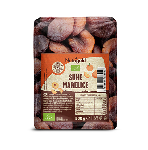 Nutrigold sušene marelice