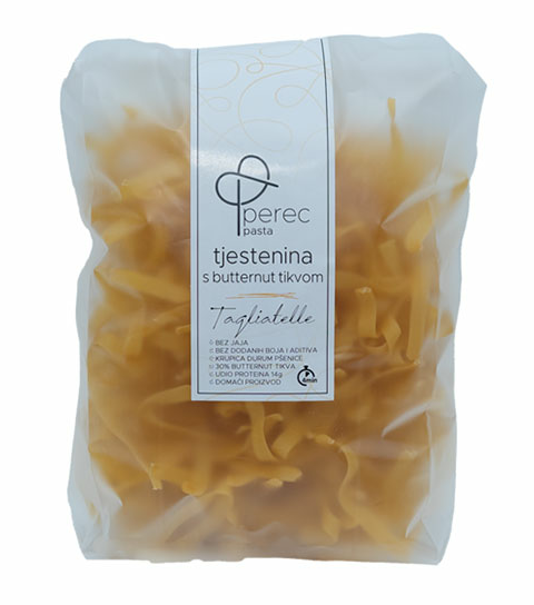 Tjestenina s butternut tikvom tagliatelle
