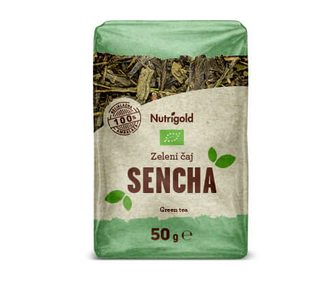 Nutrigold Zeleni čaj Sencha - Organski u pakiranju od 50g 