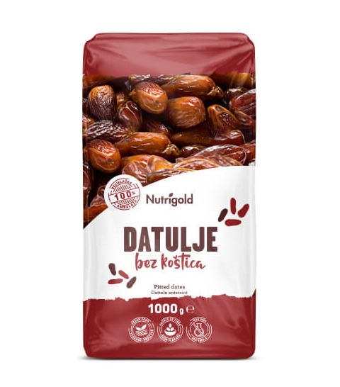 Nutrigold datulje bez koštica u pakiranju od 1kg 