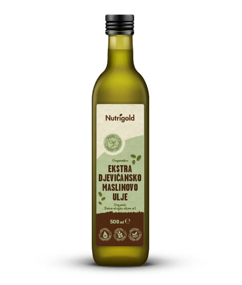 Nutrigold organsko skstra djevičansko maslinovo ulje u boci od 500ml