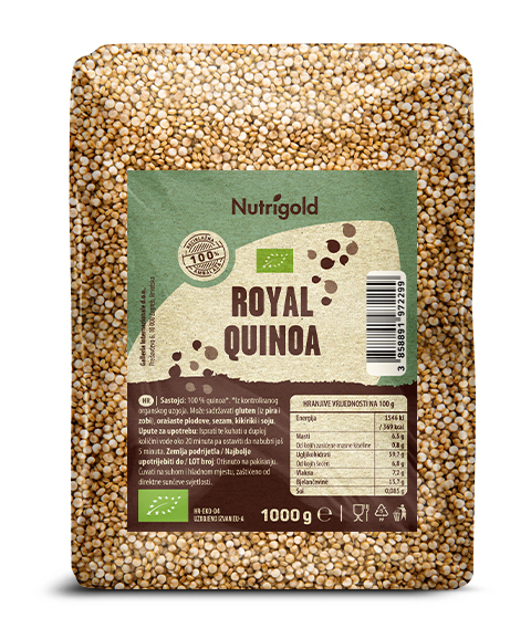 Nutrigold organska Quinoa Royal u pakiranju od 1000g 