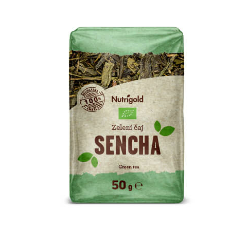 Nutrigold zeleni čaj Sencha Organski u pakiranju od 50g 