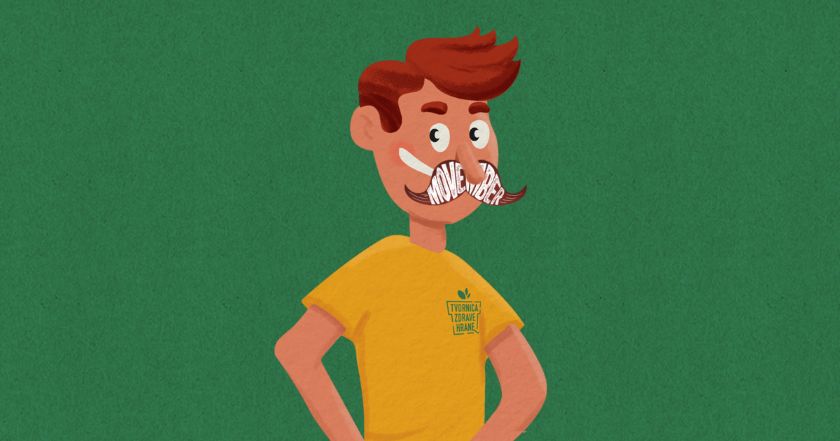 Movember je mjesec kada podižemo svijest o muškom zdravlju povodom čega  Tvornica Zdrave Hrane pokreće i givaway. 
