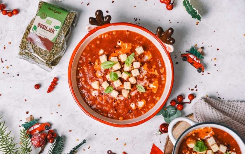 Juha od rajčice i pečenih paprika