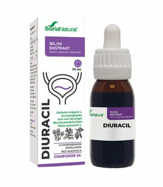 Soria Natural Diuracil biljni ekstrakt za podršku urinarnom traktu
