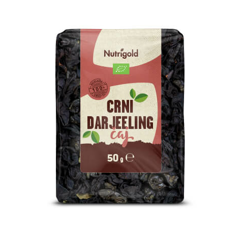 Crni čaj Darjeeling - Organski 50g Nutrigold