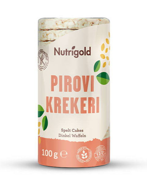 Pirovi krekeri - Natural 100g Nutrigold