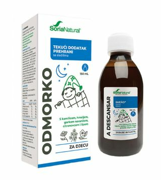 Soria Natural tekući dodatak prehrani ''Odmorko'' za bolji san