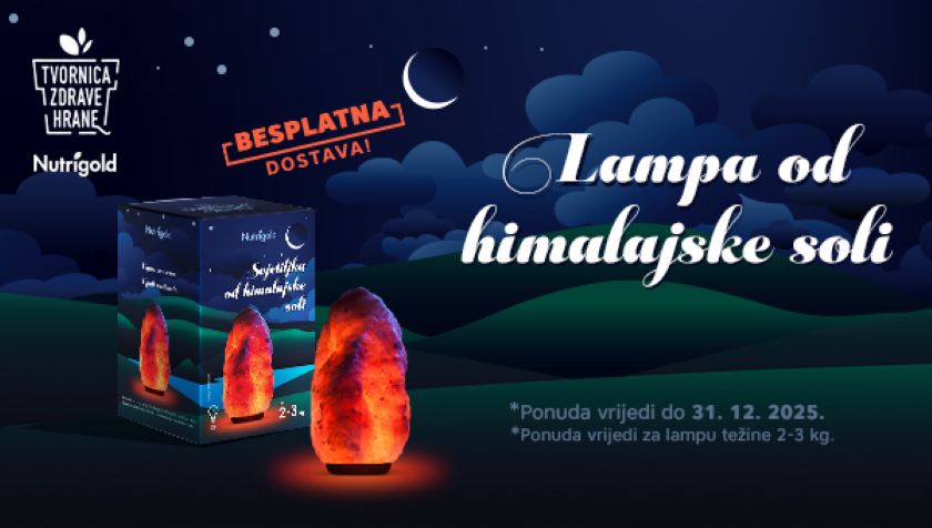 Lampa od himalajske soli
