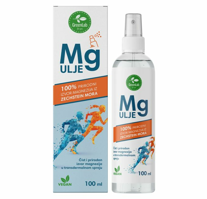 Magnezijevo ulje u spreju - 100 ml Green lab