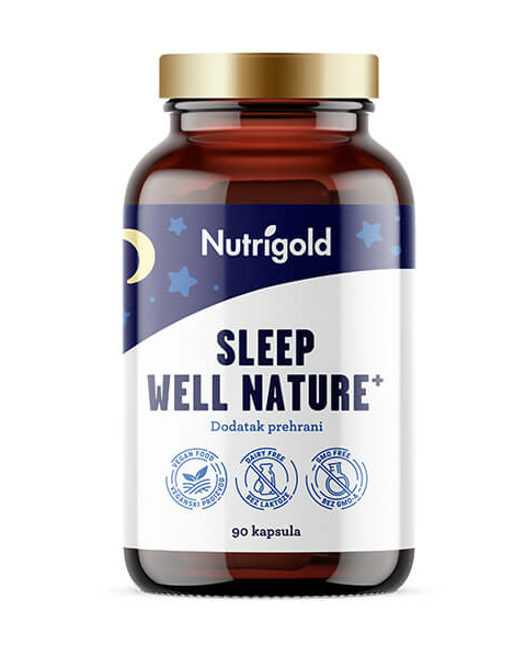 Sleep Well Nature 600mg - 90 vegan kapsula Nutrigold