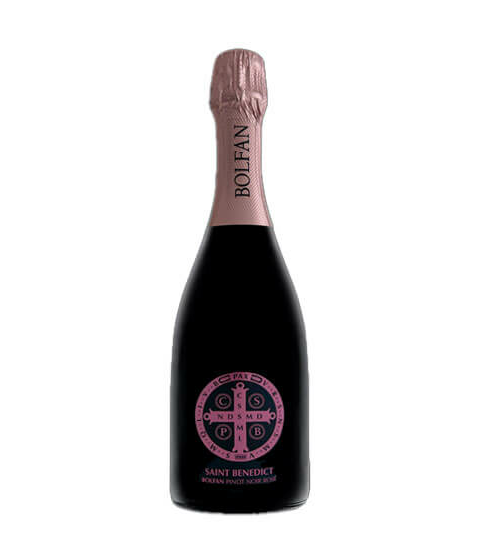 Pjenušac Pinot Noir Rosé Saint Benedict - Eko 0,75l Bolfan