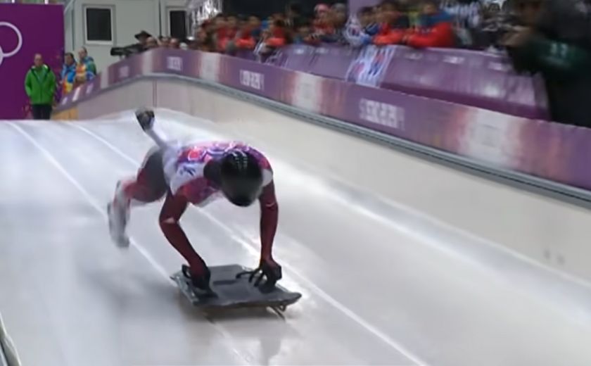 Skeleton je sport za ljubitelje brzine
