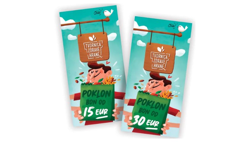 Poklon bonovi Tvornica Zdrave Hrane