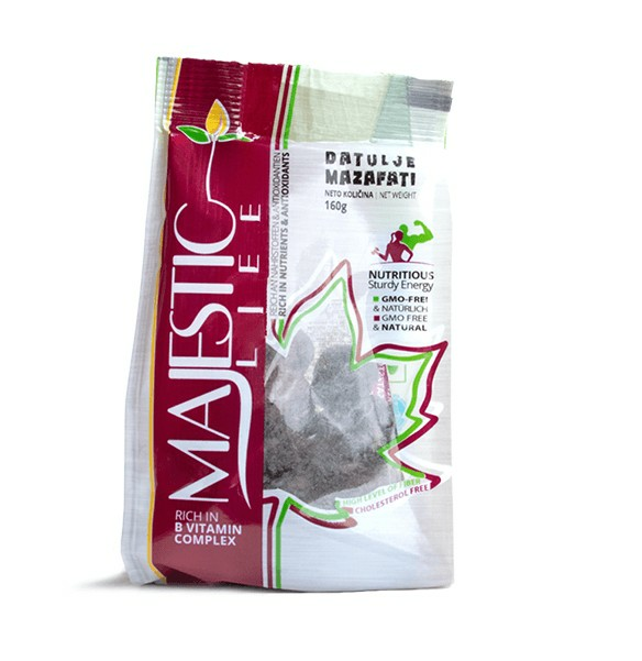 Datulje mazafati - Svježe 160g Majestic