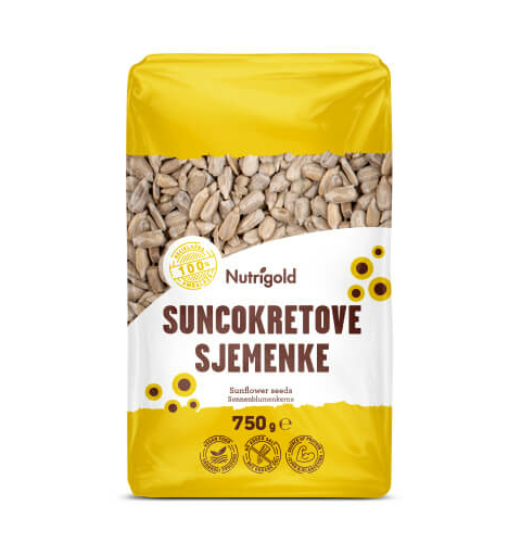 Suncokret sjemenke očišćene - 750g Nutrigold