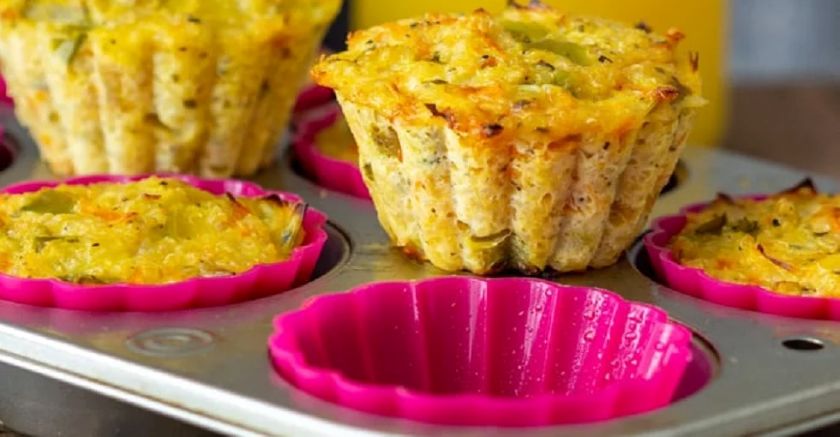 Slani muffini od kvinoje i povrća