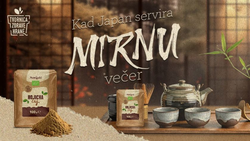 Hojicha čaj novi je trend ispijanja čaja pristigao iz Japana.