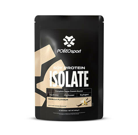 Proteinski izolat od soje okus Vanilija - 454g Polleo Sport