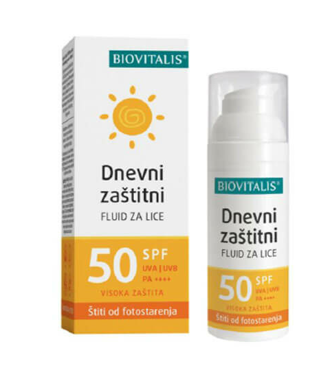Dnevni zaštitni fluid za lice SPF 50 - 50ml Biovitalis