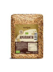 Nutrigold amarant u prozirnom, plastičnom pakiranju od 1000g.