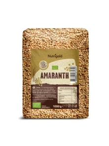 Nutrigold amarant u prozirnom, plastičnom pakiranju od 1000g.