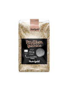 Psyllium ljuskice dolaze u prozirnom, plastičnom pakiranju od 300g.