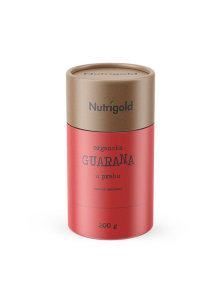 Nutrigold organski guarana prah u tubastoj ambalaži od 200g