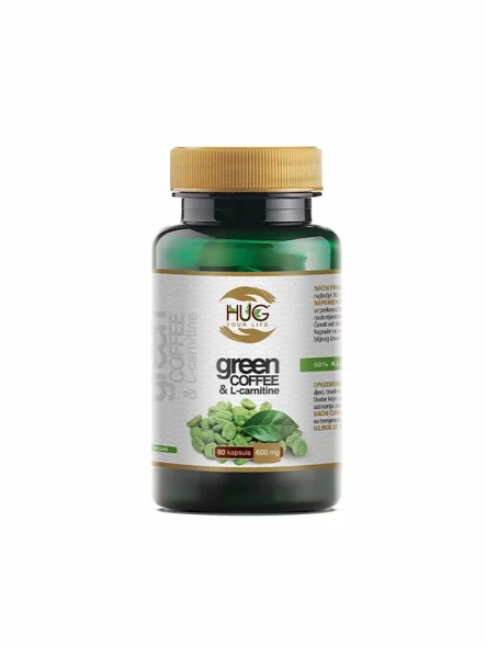 Zelena kava & L-carnitine 60 kapsula - Hug Your Life