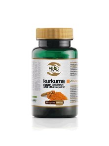 Kurkuma 95% ekstrakt & BioPerine Hug 60 kapsula